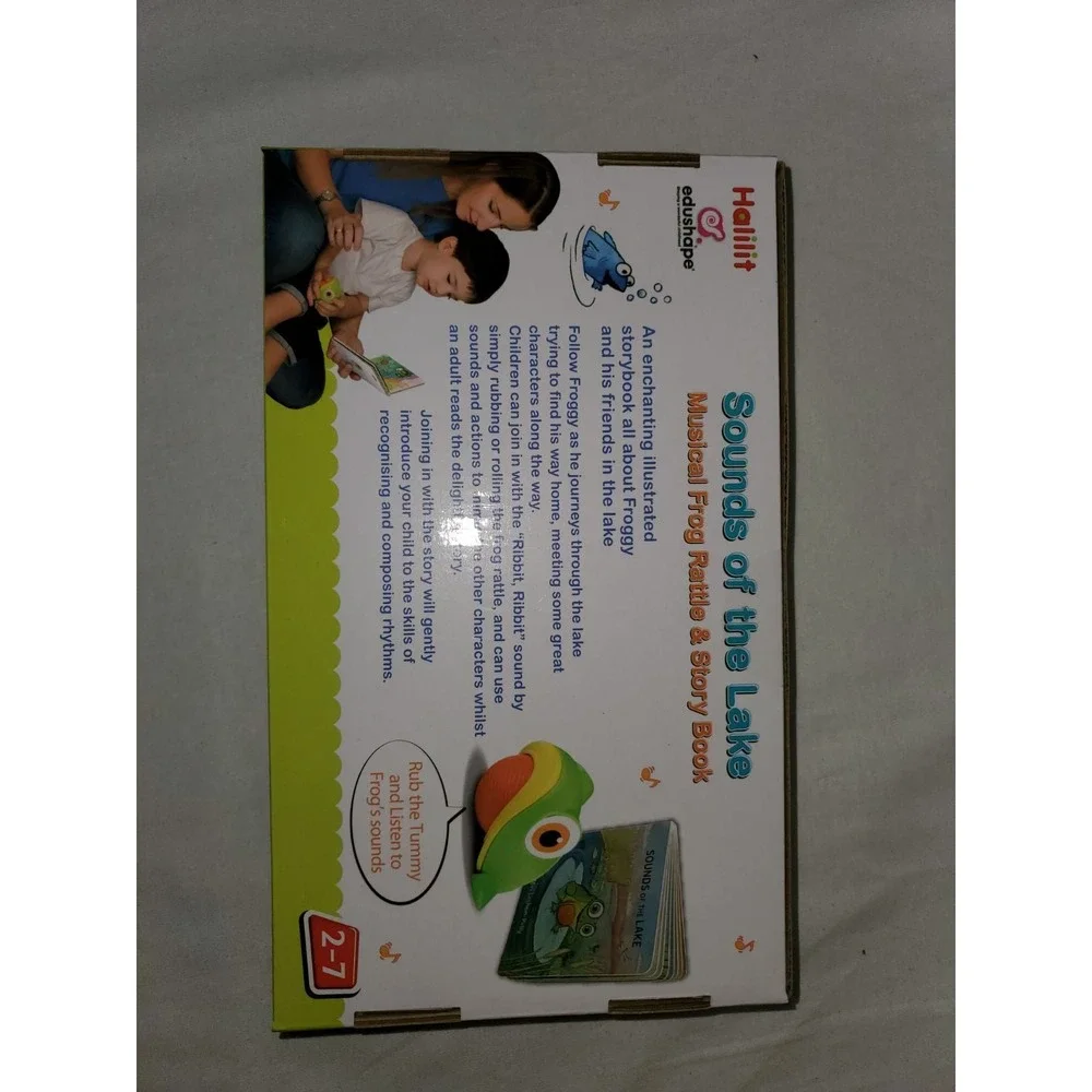 Sounds of the Lake‎ Frog toy Book